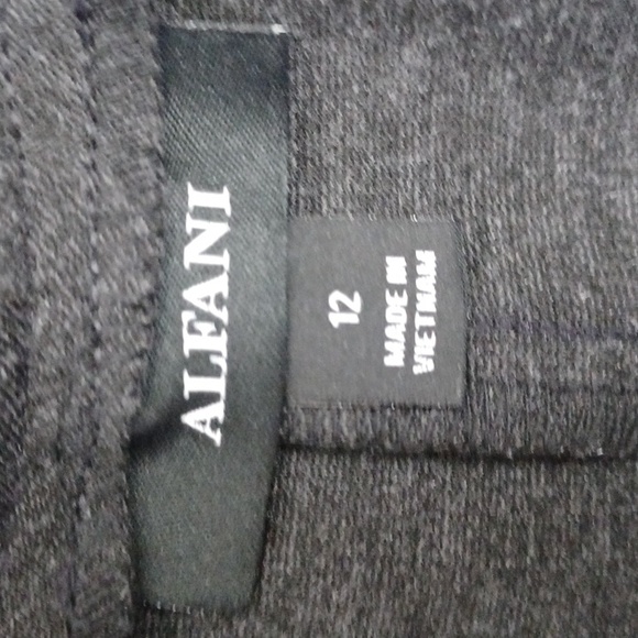 Alfani Women's Ponté-Knit Pants, Coal Melange - Picture 8 of 10